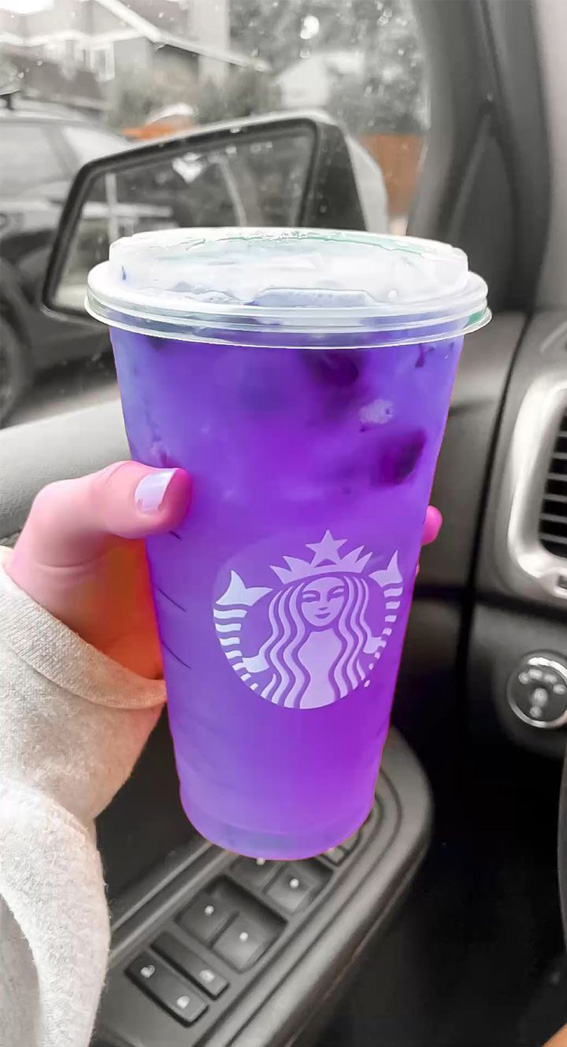 50+ Starbucks Drinks For Your Next Order : Very Berry Purple Drink