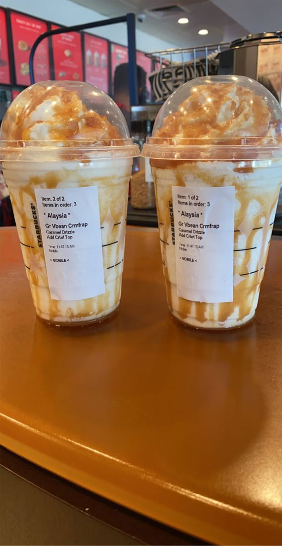 50+ Starbucks Drinks For Your Next Order : Vanilla Bean Cream Frappuccino