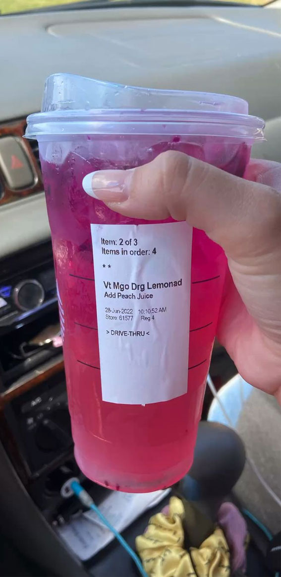50+ Starbucks Drinks For Your Next Order : Venti Mango Dragonfruit + Lemonade