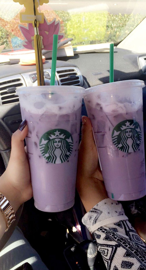 50+ Starbucks Drinks For Your Next Order : Violet Drink