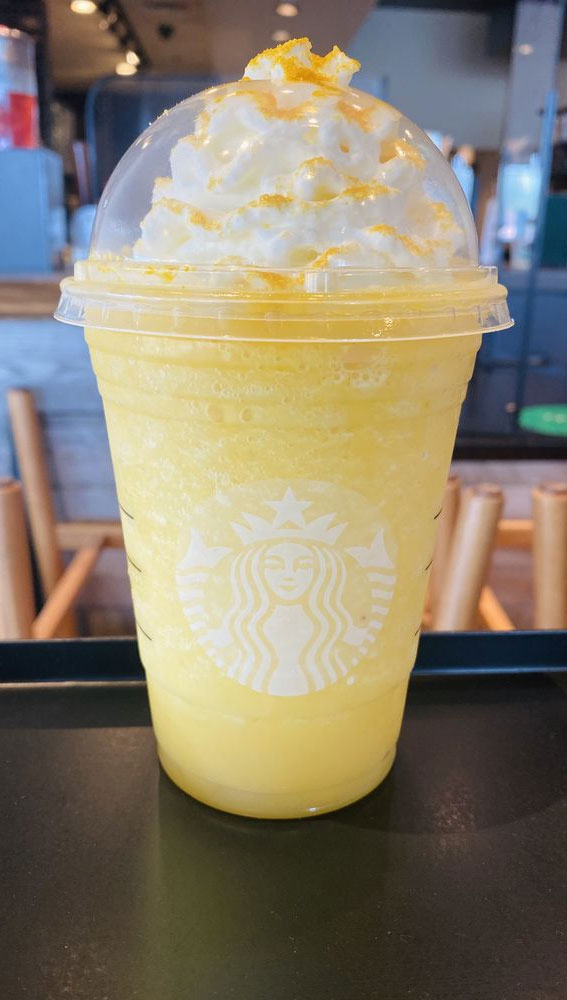 50+ Starbucks Drinks For Your Next Order : Pineapple Frappuccino