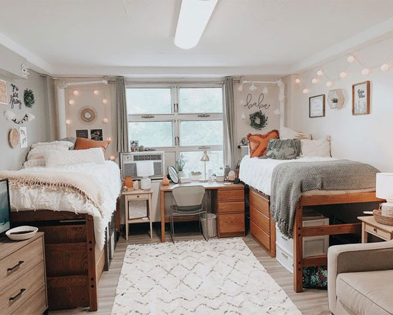 dorm room ideas, dorm rooms in college, dorm room layout, modern dorm room ideas, dorm room design, dorm room essentials, dorm room decors, dorm room decorations