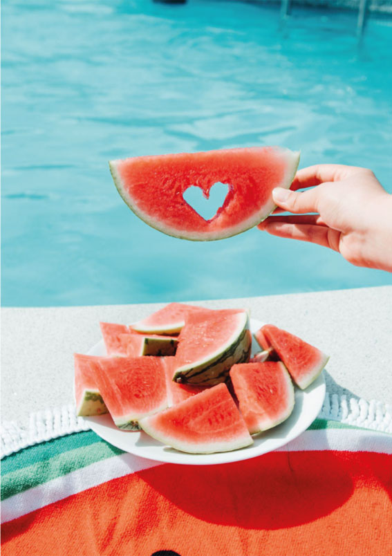 Captivating Moments in an Aesthetic Summer : Yummy Way To Cool Down in ...