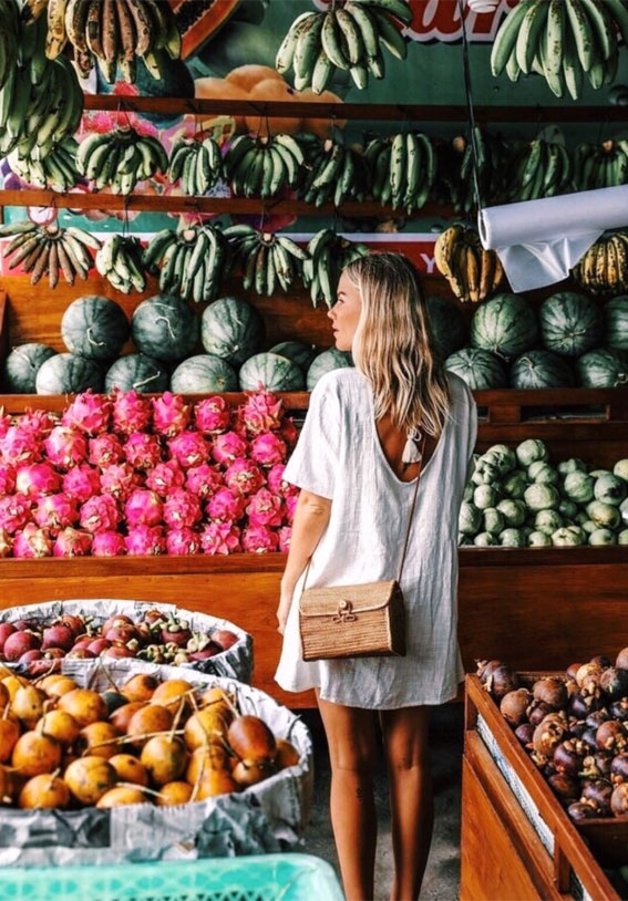 Captivating Moments in an Aesthetic Summer : Fruit Shop
