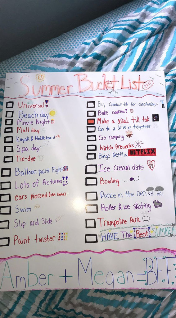 Summer Bucket List Aesthetic : Universal