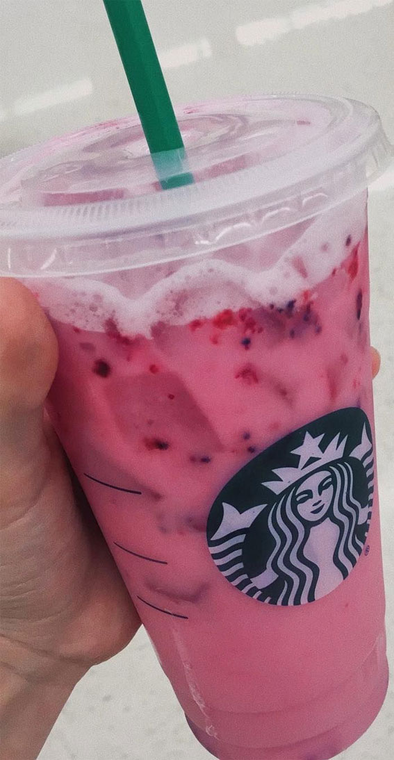 50 Mix n Match Flavors Starbucks Creations : Pink Dragon Mango Fruits