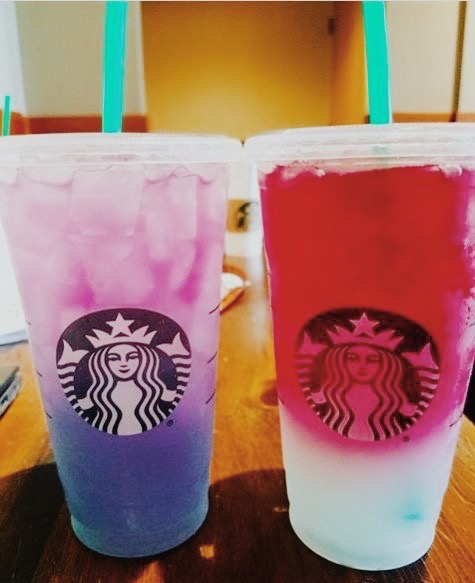 50 Mix n Match Flavors Starbucks Creations : Two Different Layers