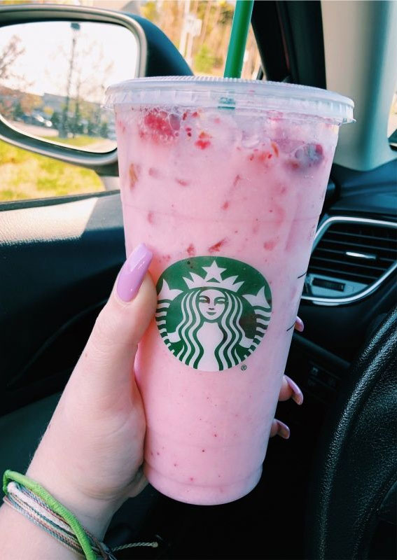 50 Mix n Match Flavors Starbucks Creations : Pink Starbucks Drink