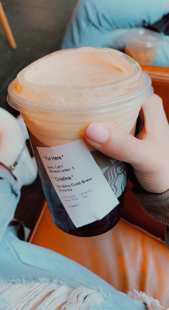 50 Mix n Match Flavors Starbucks Creations : Nitro Cold Brew Vanilla