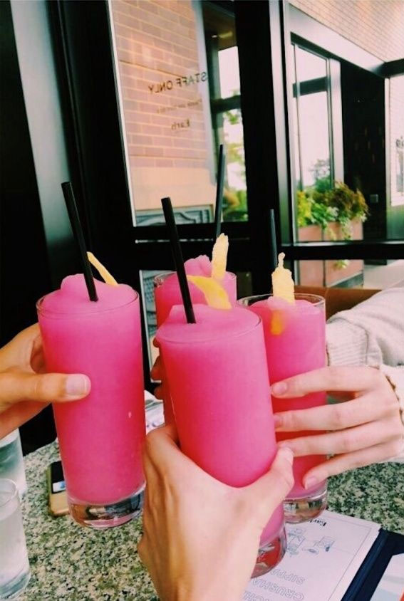 50+ Food Snapchat That Makes Your Mouth Watering : Pink Lemonade Blend