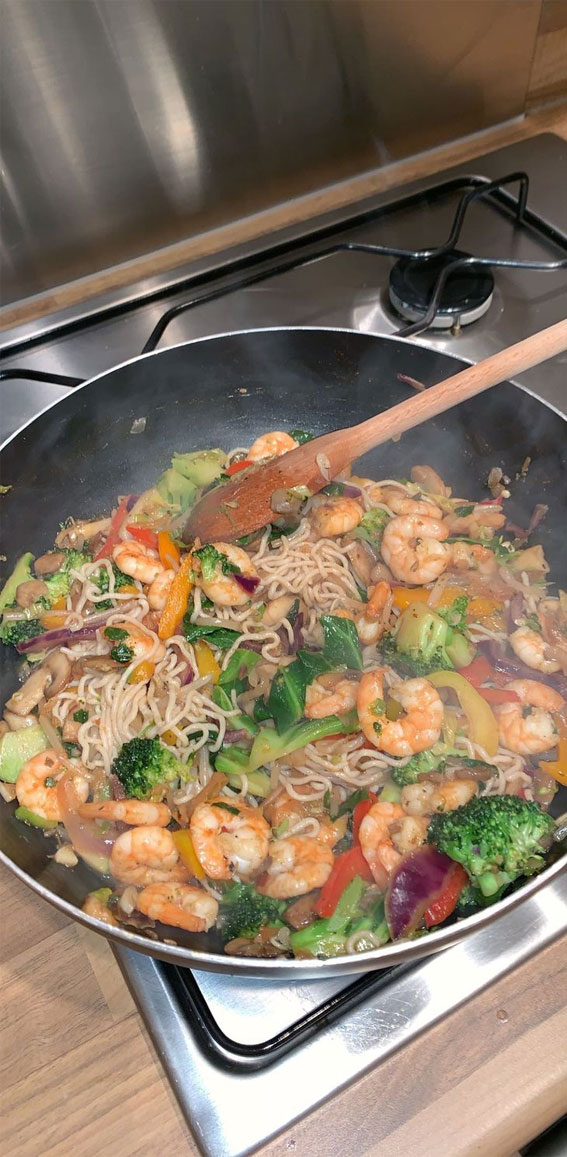 50+ Food Snapchat That Makes Your Mouth Watering : Stir fly Noodles