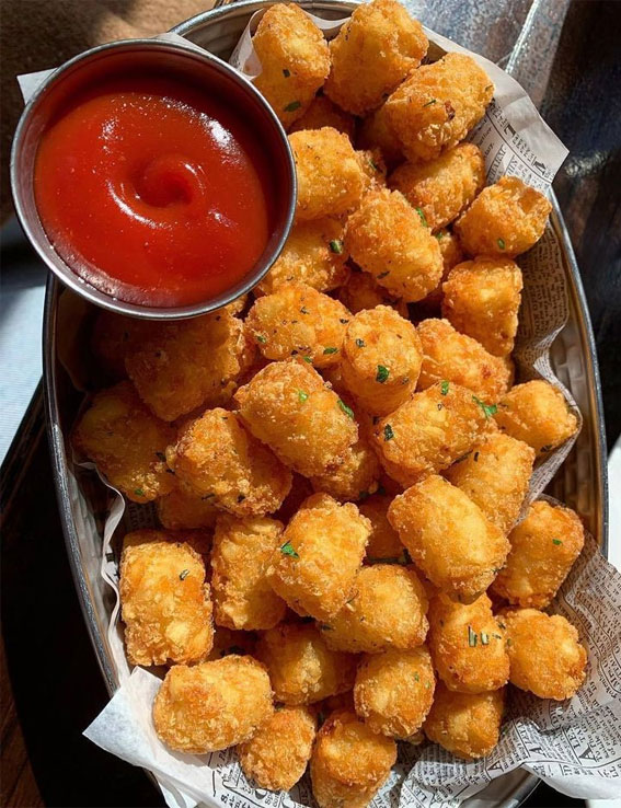 50+ Food Snapchat That Makes Your Mouth Watering : Hash Brown Bites