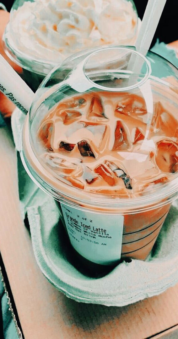 50+ Food Snapchat That Makes Your Mouth Watering : Grand Iced Latte