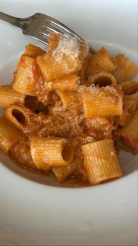 50 Pasta Aesthetic Dishes From An Elegant Dinner To A Cozy Meal : Penne & Vodka Tomatoes Sauce