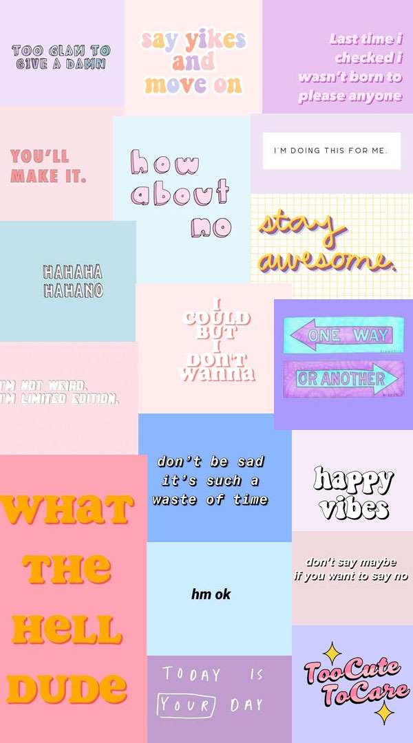 positive quotes, quote collage wallpaper, quote wallpaper, positive quote wallpaper, collage wallpaper, summer collage wallpaper, motivational quote wallpaper