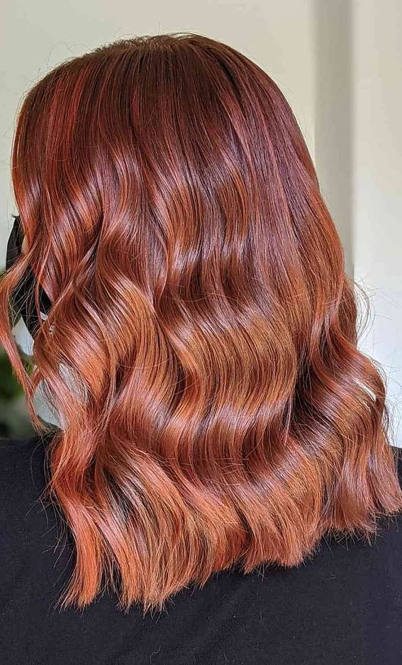 Copper Mahogany, copper mahogany hair colour, copper hair color, dark copper hair color