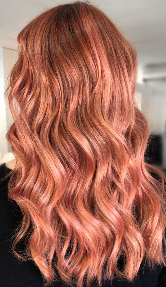 Copper Rose Hair Colour, Copper Hair Colour, Copper Hair
