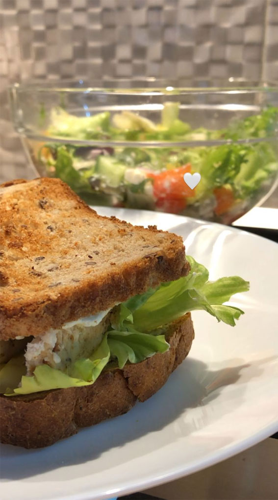 Irresistible Food Cravings Unveiled : Salad Sandwich