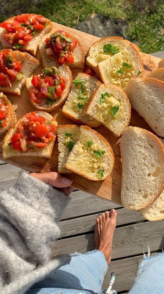 Irresistible Food Cravings Unveiled : Different Topping Bruschetta