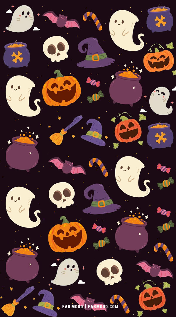 Spooktacular Halloween Wallpapers Good Ideas for Every Device : Witch’s Potion Wallpaper for Phone