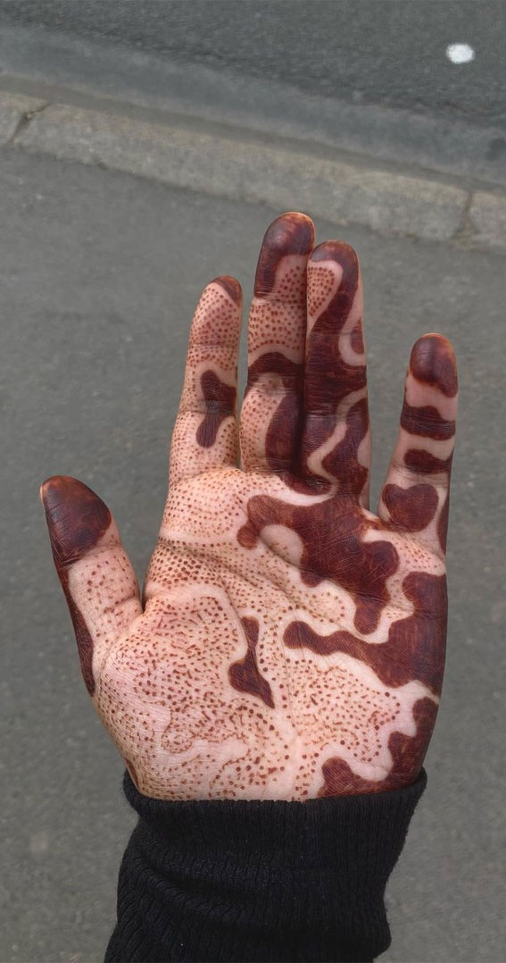 30 Beautiful Henna Designs : Abstract Henna