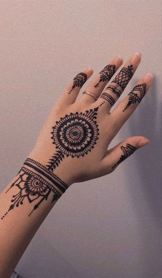 59 Timeless Pattern and Artistry Henna Designs : Eternal Mandalas