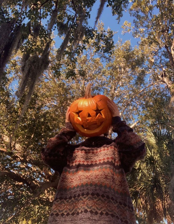 Capturing the Aesthetics of the Fall Season : Photographing Pumpkin Head