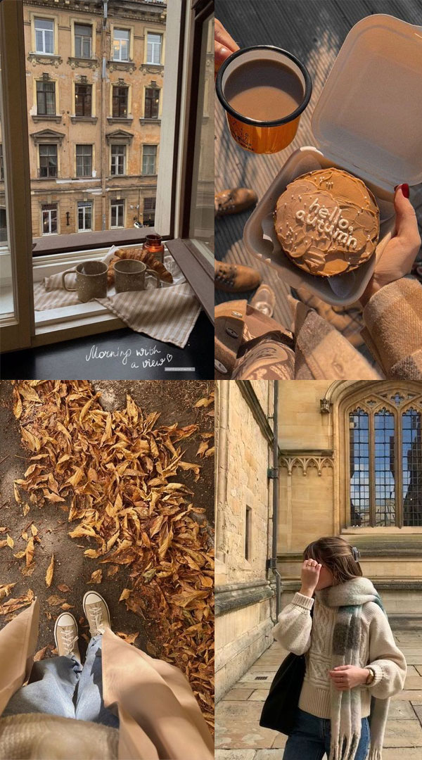Collages of Fall’s Splendor : Hello Autumn in Paris