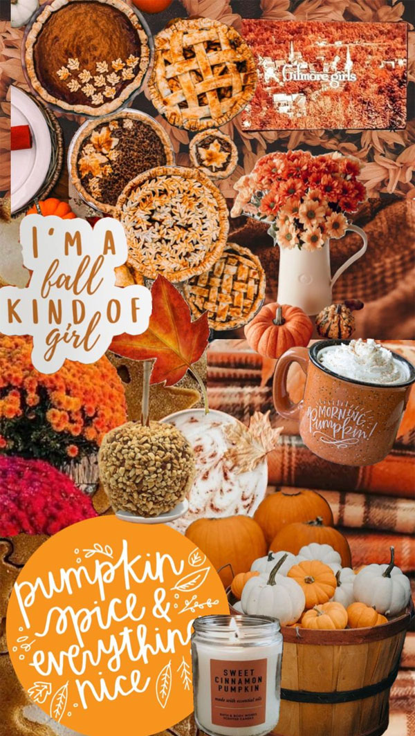 Harvest Harmony Collages of Autumn’s Beauty : Pumpkin Spice & Everything Nice