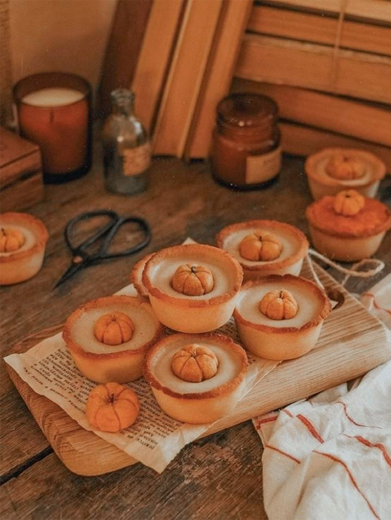 Capturing the Aesthetics of the Fall Season : Mini Pumpkin Pies