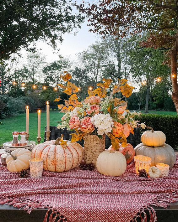 Autumn Elegance: 15 Creative Fall Tablescape and Centerpiece Ideas