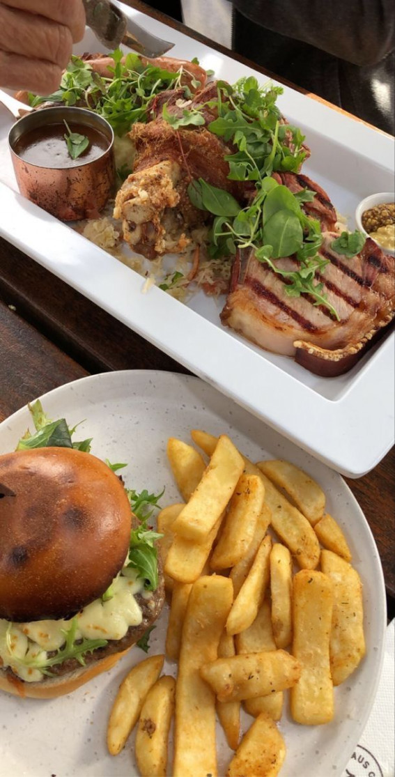 Irresistible Food Cravings Unveiled : Pork Chop & Burger