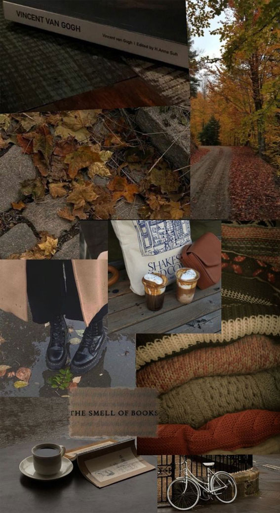 40 Autumn Collage Ideas Patchwork of Fall’s Beauty : Vincent Van Gogh Collage