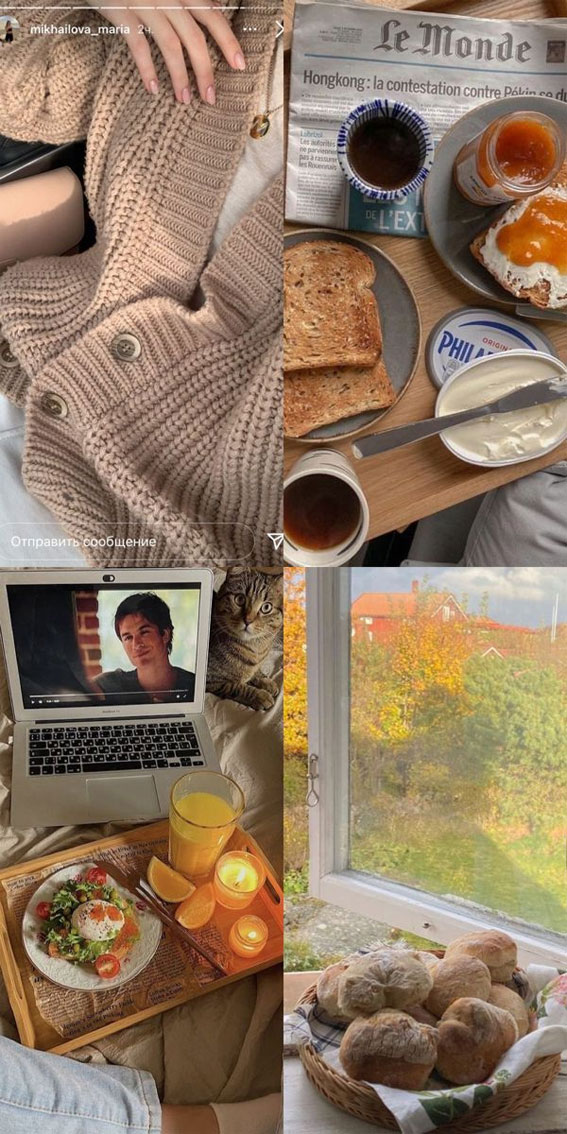 40 Autumn Collage Ideas Patchwork of Fall’s Beauty : Fall Morning Ideas