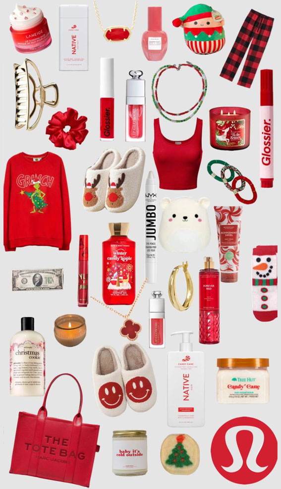 Holiday Happiness 50 The Perfect Christmas Wishlist Ideas : Grinch Red Top