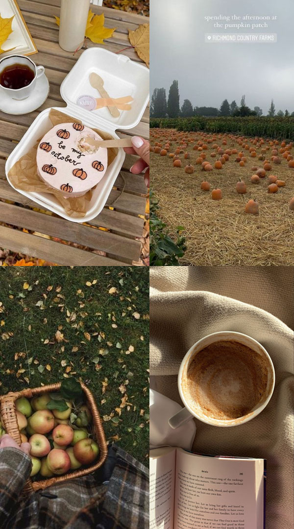 Collages of Fall’s Splendor : Be My October
