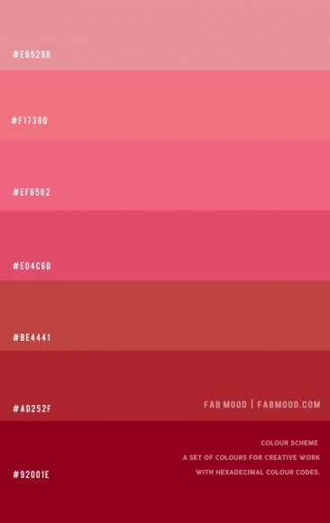 Rose Berry Wedding Colour Scheme for Autumn Wedding 1 - Fab Mood ...