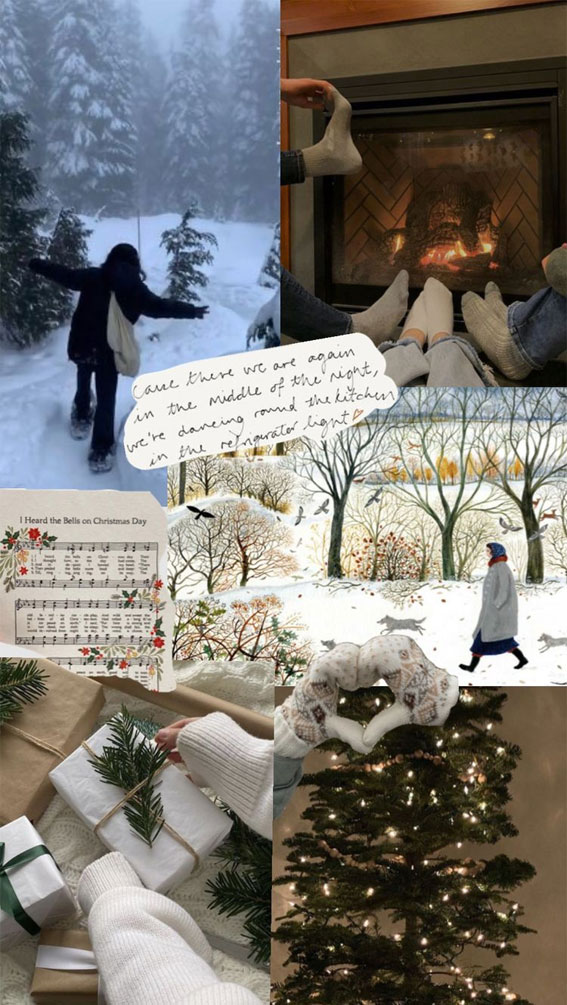 Winter Whisper Collage Ideas : I heard the bells on Christmas day