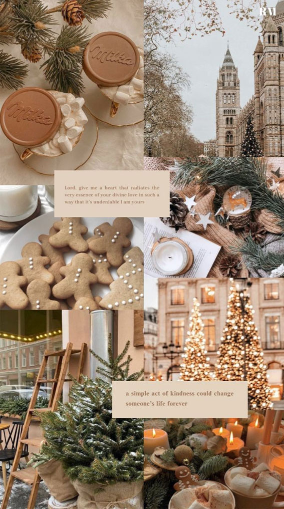 Winter Whisper Collage Ideas : Milka Winter
