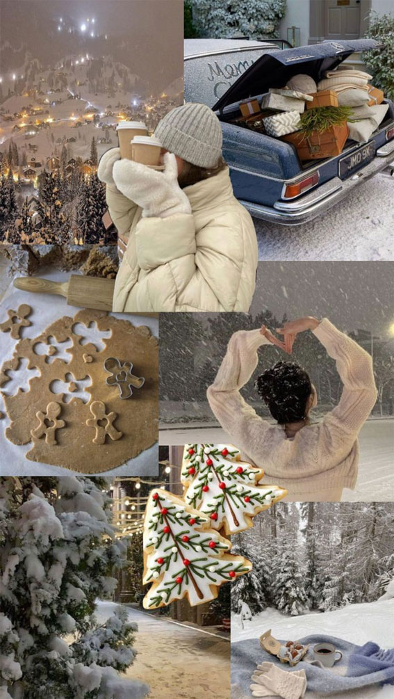 winter collage, winter aesthetic, winter collage for phone, winter homescreen, winter home screen aesthetic, snow aesthetic, winter snow collage, winter collage iphone