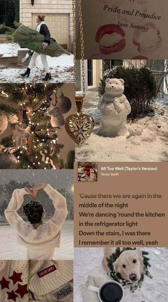 Winter Whisper Collage Ideas : All Too Well