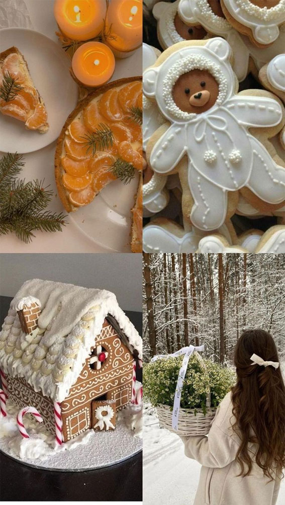 Winter Whisper Collage Ideas : Teddy Bear Cookies