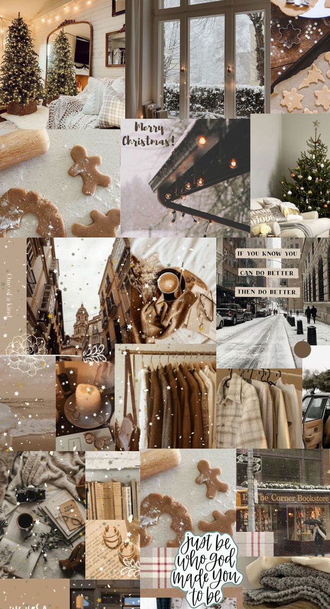 Winter Whisper Collage Ideas : Winter Aesthetic Collage