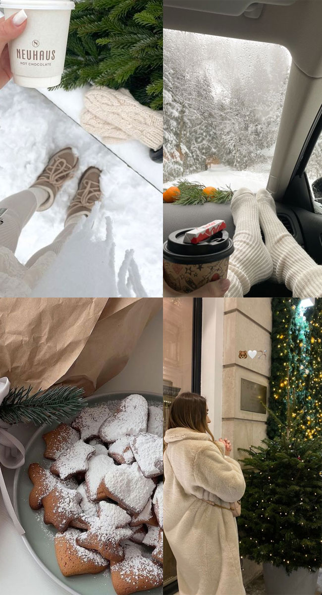 Winter Whisper Collage Ideas : Neuhaus Hot Chocolate
