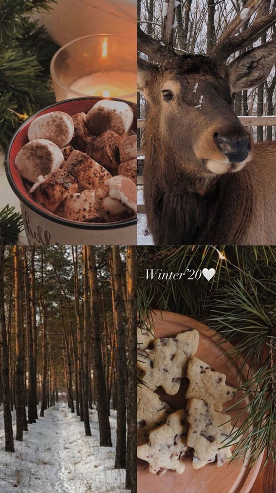 Winter Whisper Collage Ideas : Sense of holiday