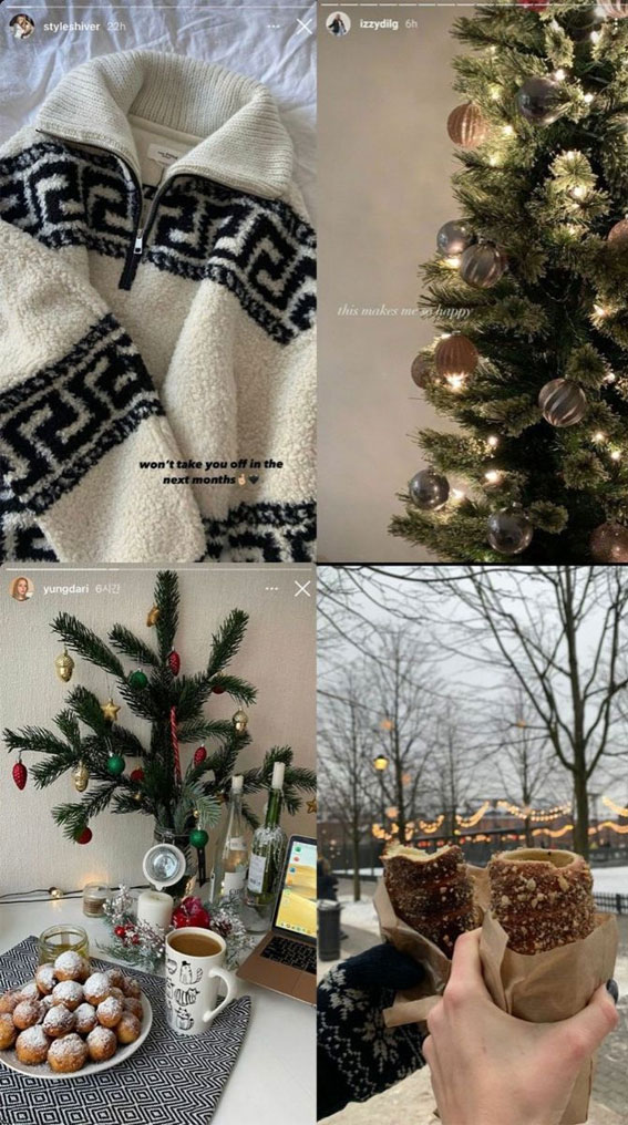 Winter Whisper Collage Ideas : Snowy landscapes & Holiday