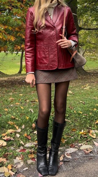 Styling the Season with Plaid Mini Skirt Delights 1 - Fab Mood ...