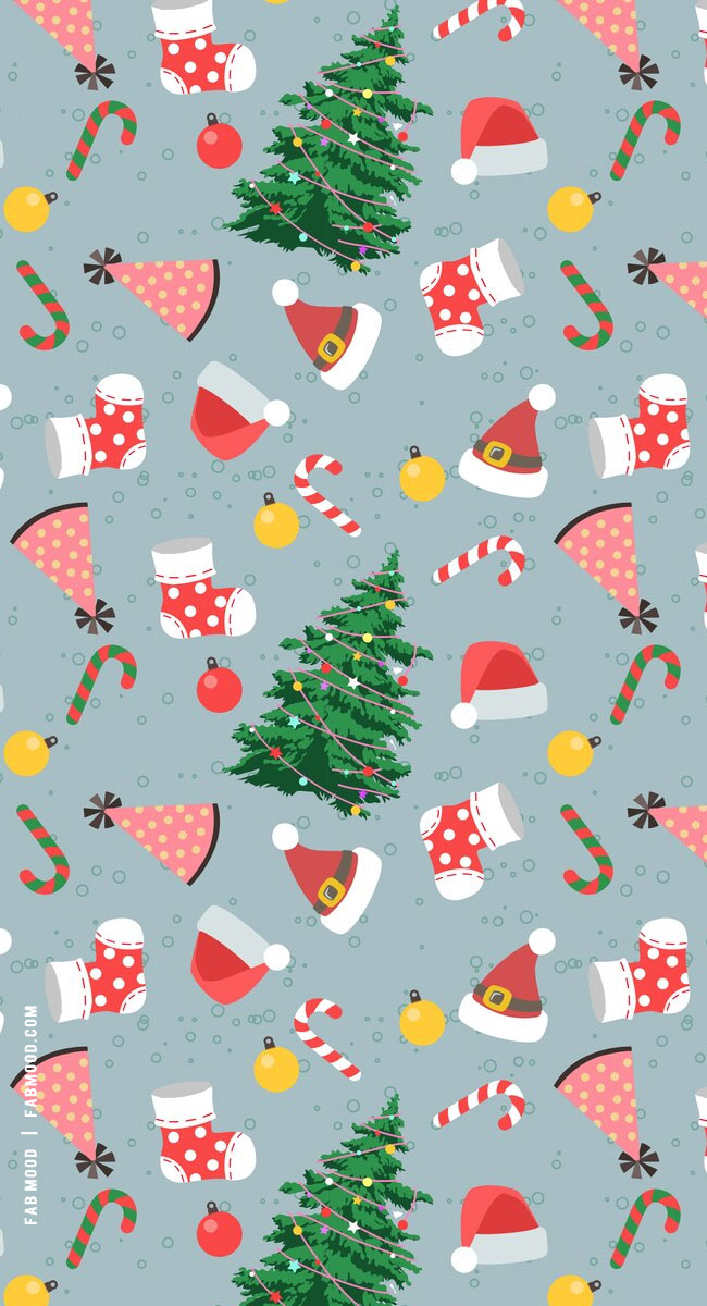 Festive Christmas Wallpapers To Bring Warmth & Joy To Any Device : Xmas Hat Wallpaper