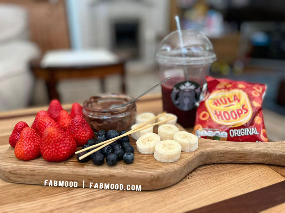Temptation on a Plate Food Snapshot : Healthy Snack Platter