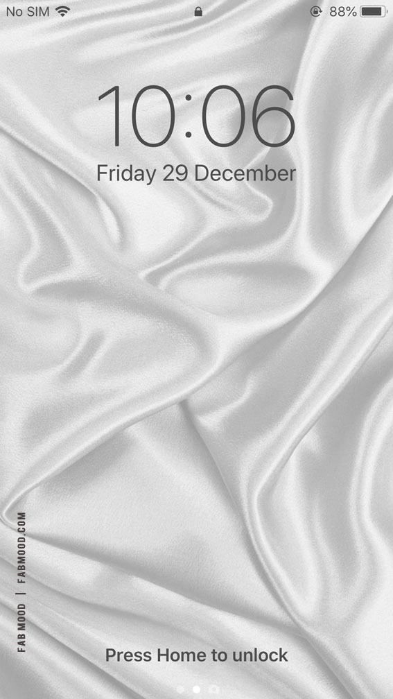 White Serenity Home Screen Wallpaper : Silky White Wallpaper Iphone